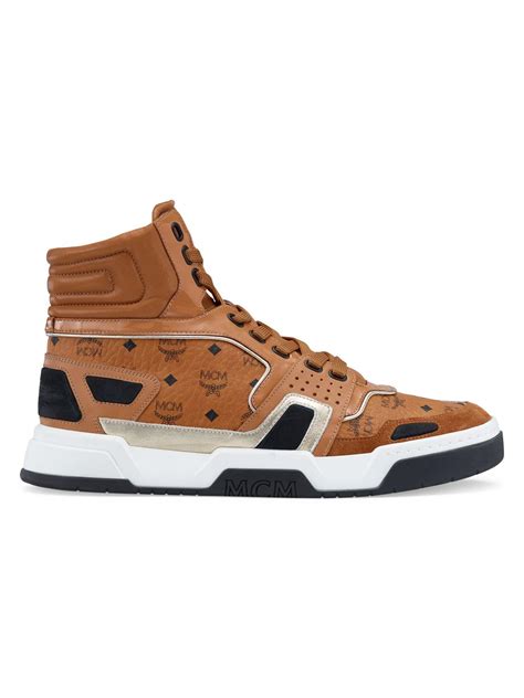 saks men's mcm sneakers.